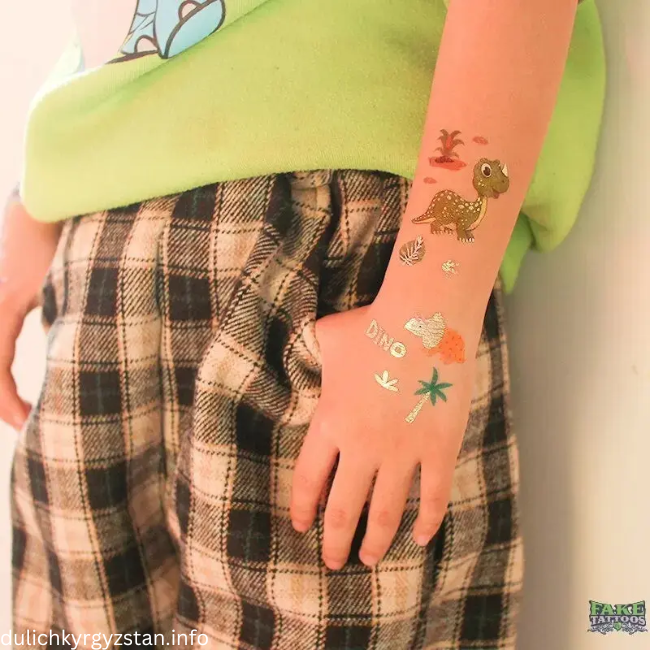 Fun temporary tattoos for boys